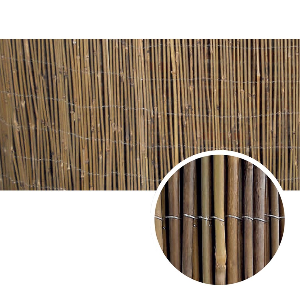 CANNICCIO STUOIA BAMBOO - FILO ESTERNO ZINCATO Ø MM 8/10 - MT 2X3